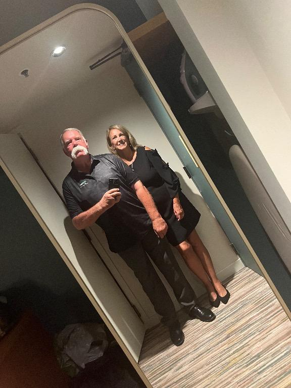 Baron McDonald and wife