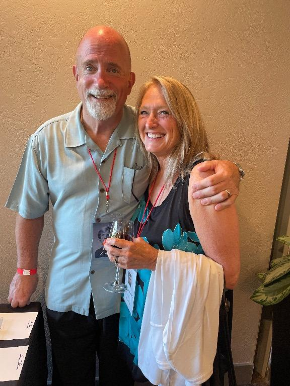 Dick Moreno and wife