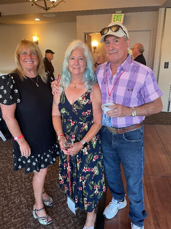 Lynette Domer (class of 70), Denise Vonbargen, and Brad Stolfi