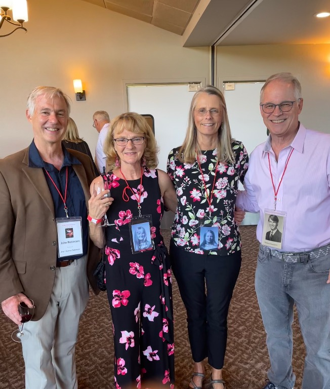 John Robinson, Joan Coates, Becky Howe, and Dick Davenport
