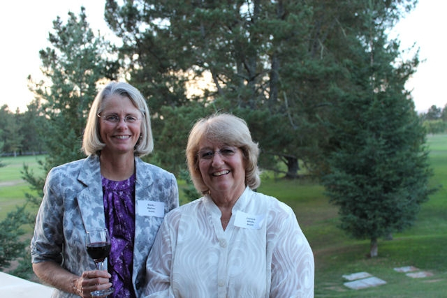 Becky Howe Nelson and Janice Holt Wills