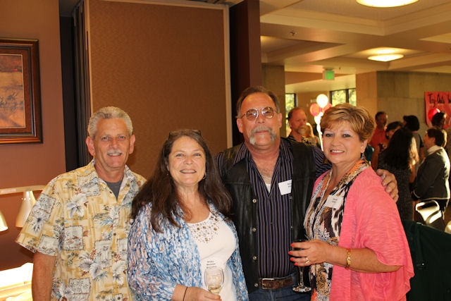 Jeff Weislow, Becky Bogardus Weislow, Barry Kirby and Denise Kirby