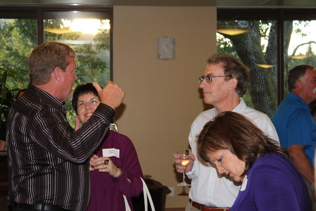 John Bly, Marla Cates, Tom Ball and Mary Ross St. Clair