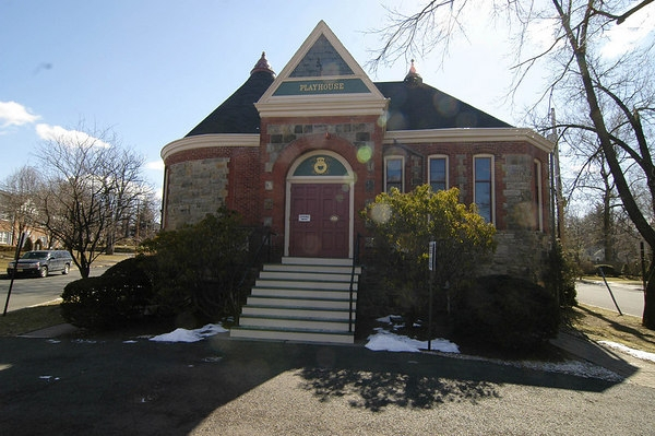 The Summit Playhouse, constructed in 1891 to house Summits first library
