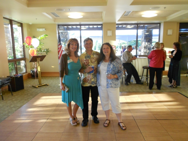 Christie Markham, Skip Wellman, and Becky Bogardus Weislow