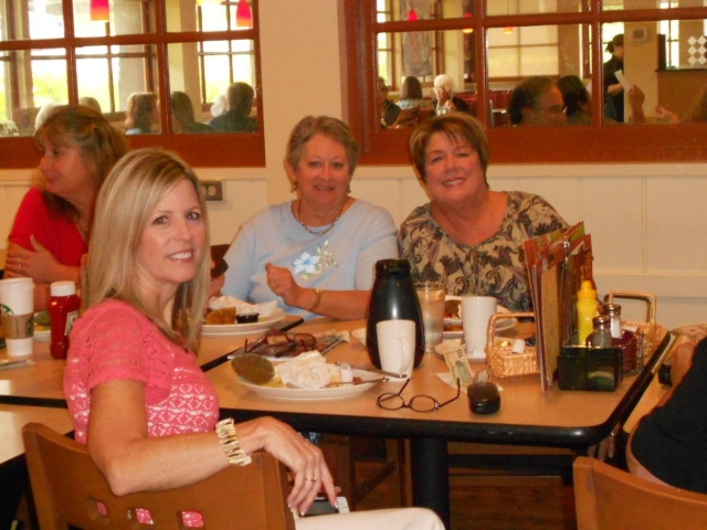 Debbie Pribble Lawson, Peggy Cambra Todd, Mary Borelli Thomas