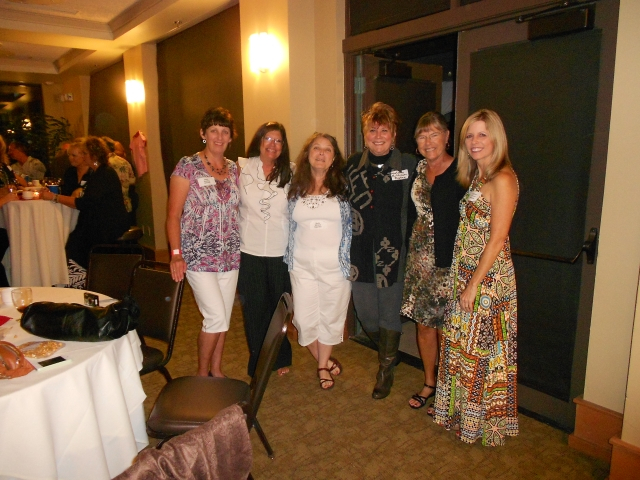 Mary Johnson, Leslee Ewers, Becky Bogardus, Ruth Olsen, Susan LaFranchi, and Debbie Pribble