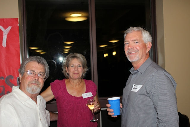 Kip Evans, Linda Pera Evans and Kevin Foster