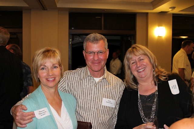 Theresa Sciallo Thomasson, Steve Thomasson and Sue Smith Leake