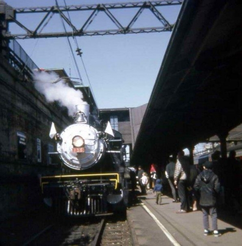 Train Platform - Circa 1969 (photo courtesy of Jeffrey Leonard/Facebook)