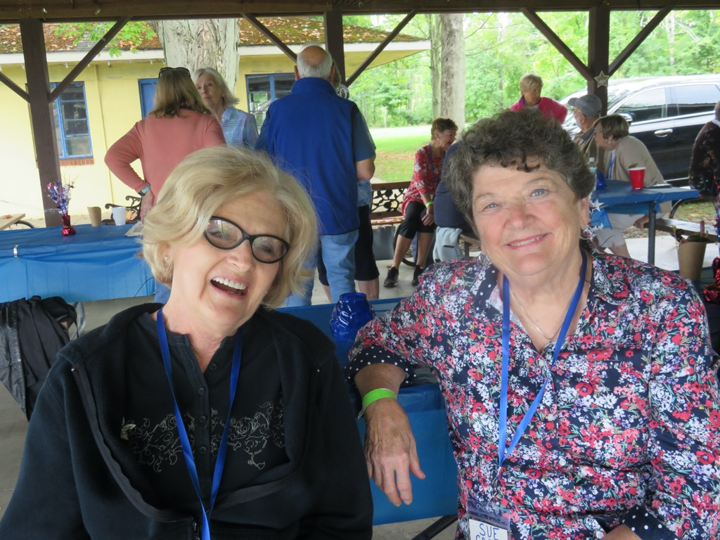 Roxie and Sue looking great