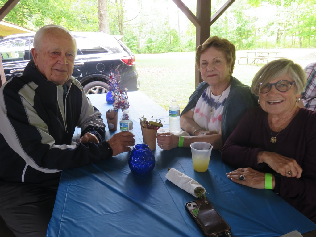 Steve and Carol, still such a great couple and lovely Sandy