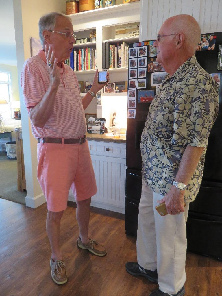 Dan is telling another of his LONG tall tales.
