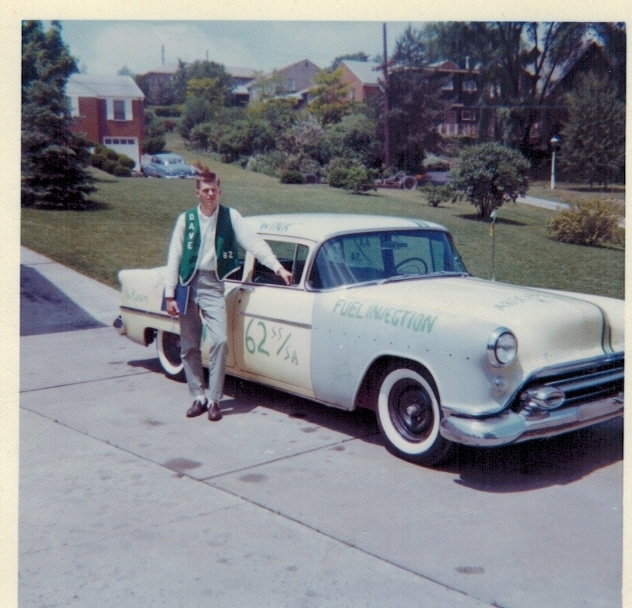 Dave Howe and friend-June1962