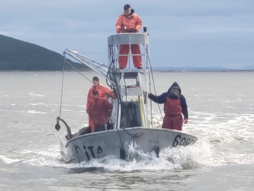 Maybe my last salmon fishing hurrah in Nome last year