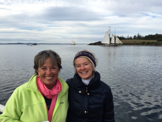 Bucket list checkoff: Sailing up the coast of Maine, Oct. 2015.