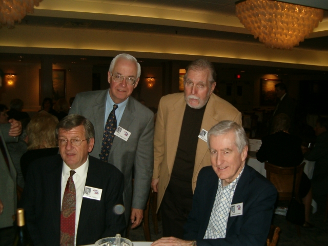45th - Pat Hogan, Pat OConnor. standing Bob Vander Neut, Dan Gallagher
