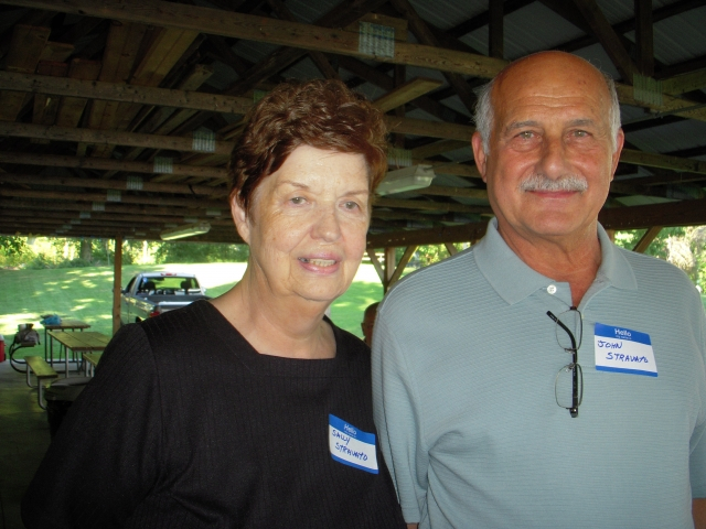 That handsome couple Sally and John Stravato