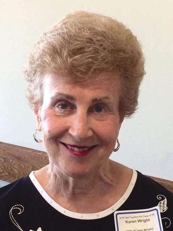 Karen Wright (wife of Jerry)
