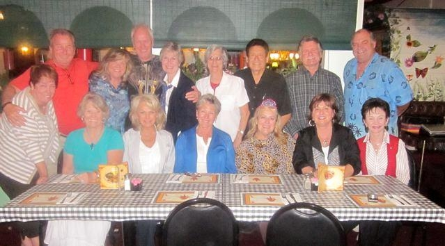 Dinner at Casa de Soto - surprise birthday party for Judy!!