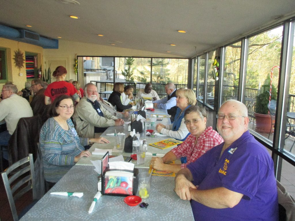 Class Lunch, Rocky Mount, January 2, 2016