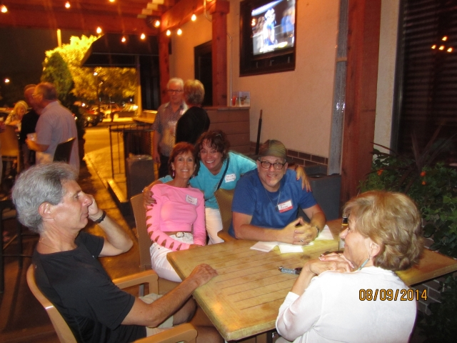 Steve Waldman, Mary Segal Cook, Marcia Brucciani, Gordy (Spike) Rutman, and Maggie Bearmon Pistner