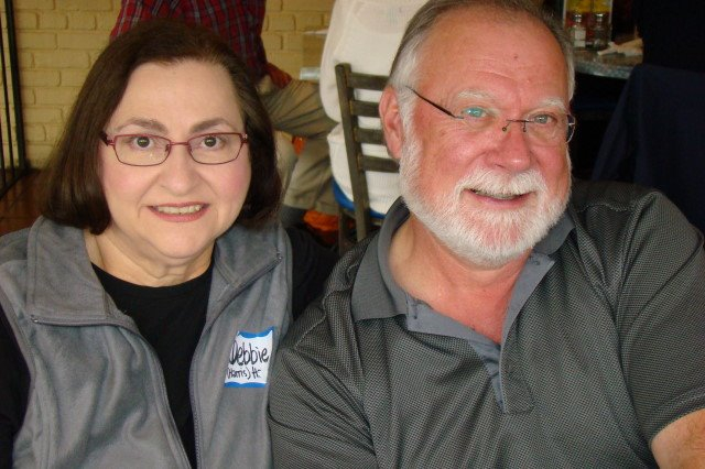 Jan. 2015 Lunch in Rocky Mount -
Debbie Harris Hartness & Scott Hartness