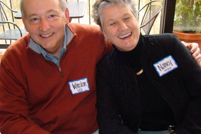 Jan. 2015 Lunch in Rocky Mount - Winston Lea & Nancy Jordan