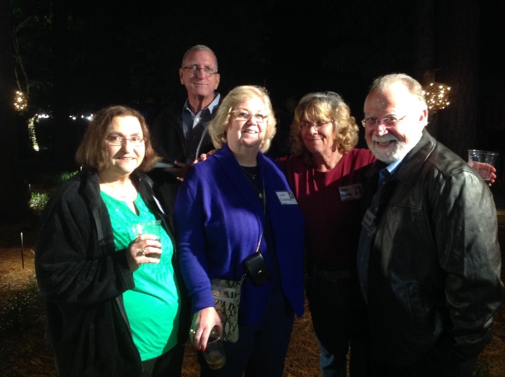 Debbie (Harris) Hartness, Lee Farmer, Lynn (Crombie) House, Nan (Battle) Zimmerman, Scott Hartness