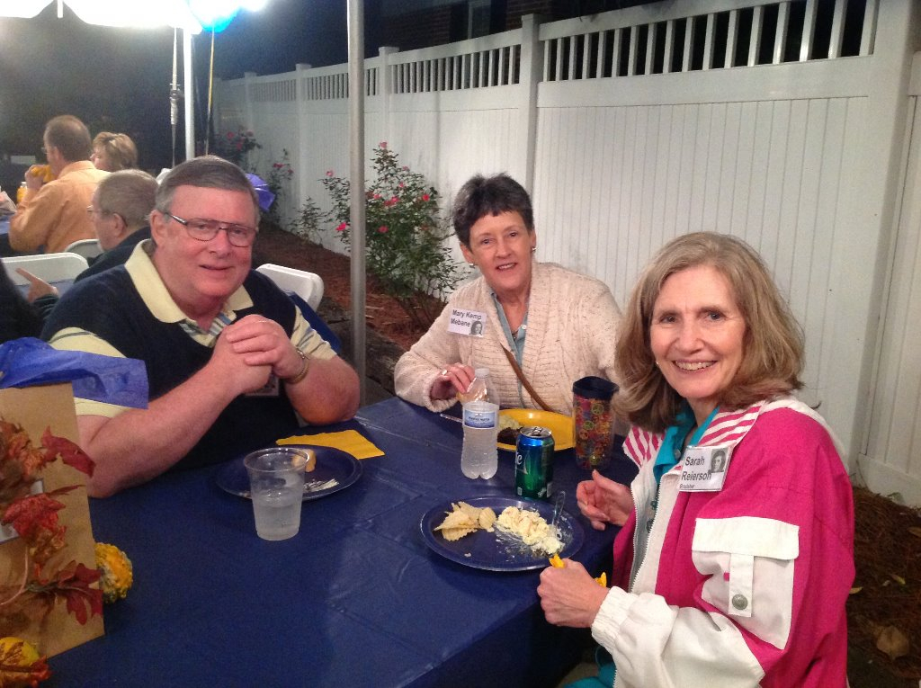John Robertson, Mary Kemp Mebane, Sarah Reierson Bradsher.