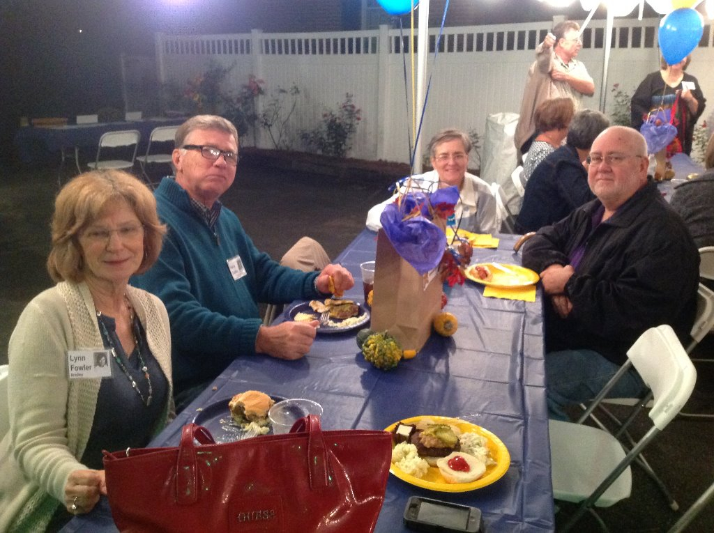 Lynne (Fowler) Bradley and husband Henry, Jesse Willis and wife Patricia.