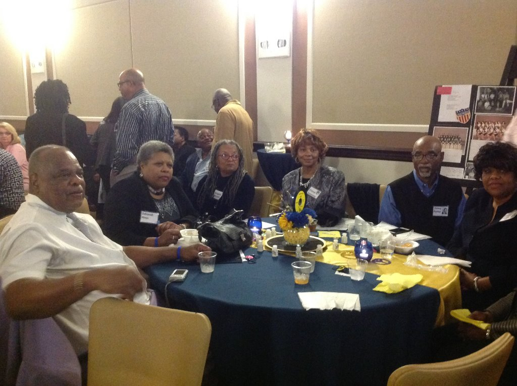 Deborrah Hines, Angela Bryant, Emma Sessoms, Jimmy Parker and wife Shirley