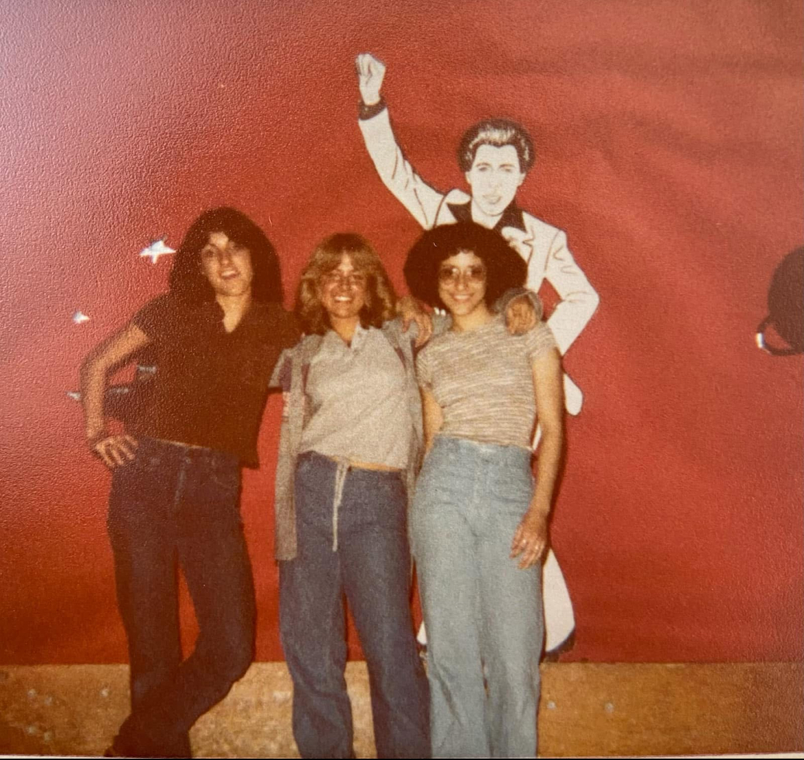 Helping out with Prom Committee- 1978 Prom