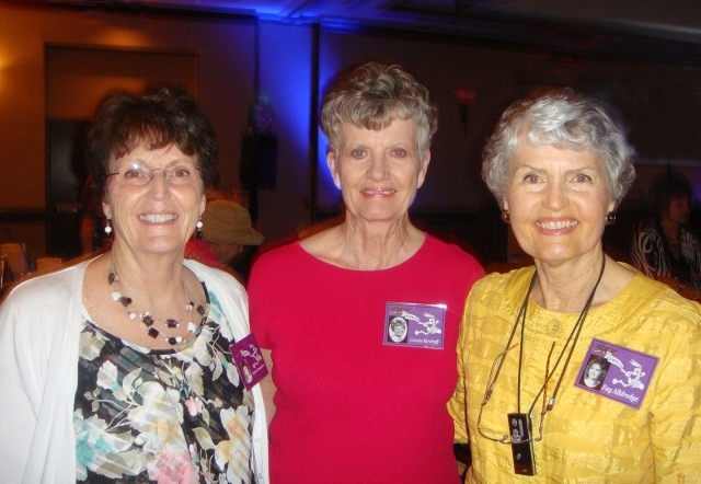 Sylvia Douglas, Connie Kirchoff, and Fay Alldredge