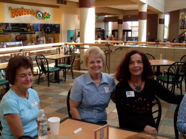 CAROL CUNNINGHAM, JUDY NEWMAN,
PAM HORATH
