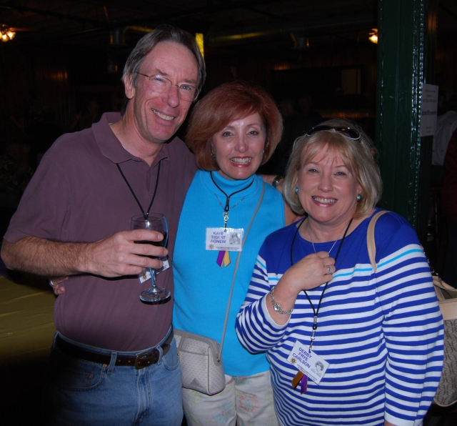 Doug Amick, Kaye Tigert Agnew, Debby Frye Carlson