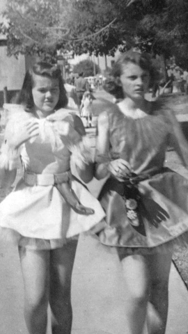 Stephanie Hoeye & Donna Johnson in
Emerson School Parade 5th grade