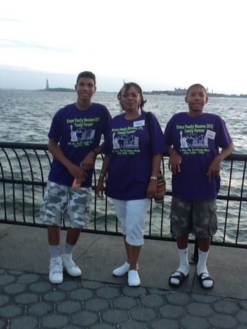 Denise Williams Evans, Daughter, & Grandsons 