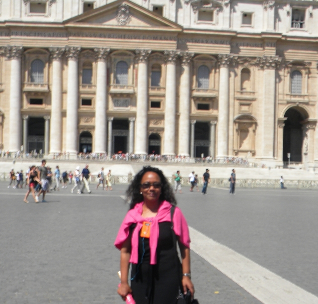 Bernye Beckham Dixon at the Vatican