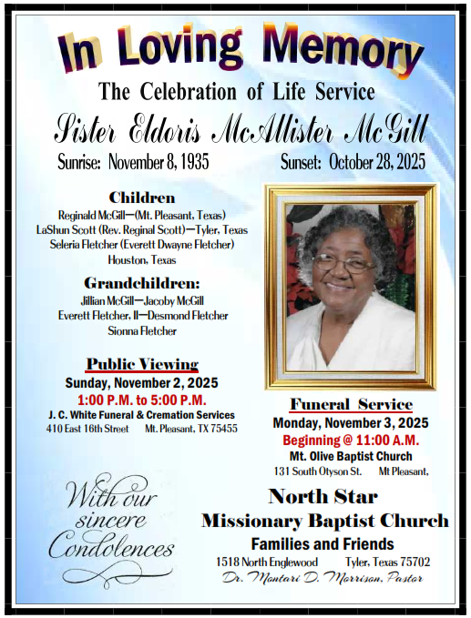 Installation of Dr. M.D. Morrison, Sr.