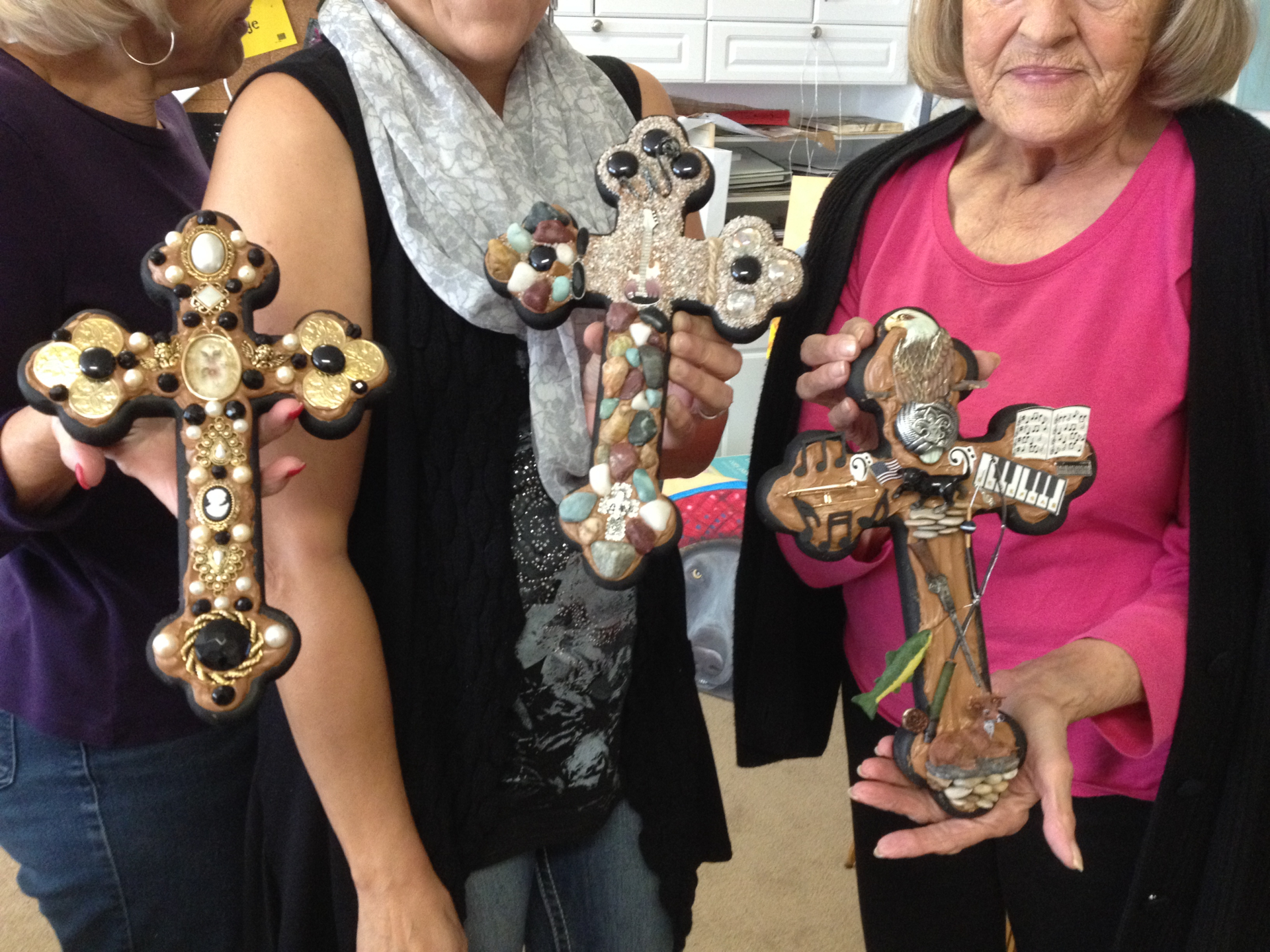 There are some new crosses on the block kids! The creativity never stops!