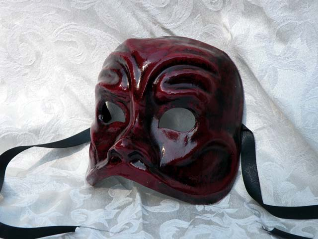 Arlecchino rosso (paper mache) Can $49