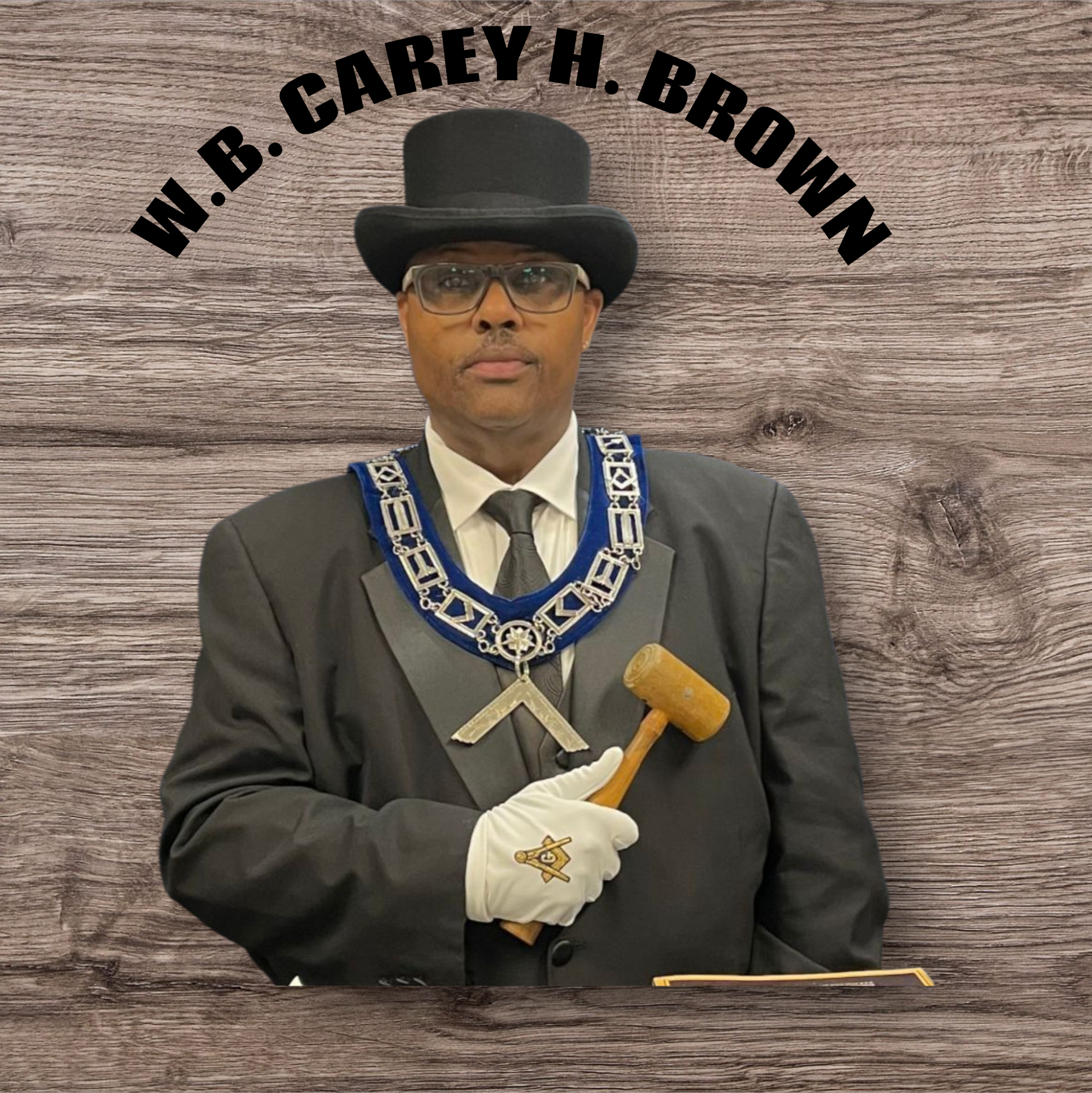 WB COREY BROWN WORSHIPFUL MASTER