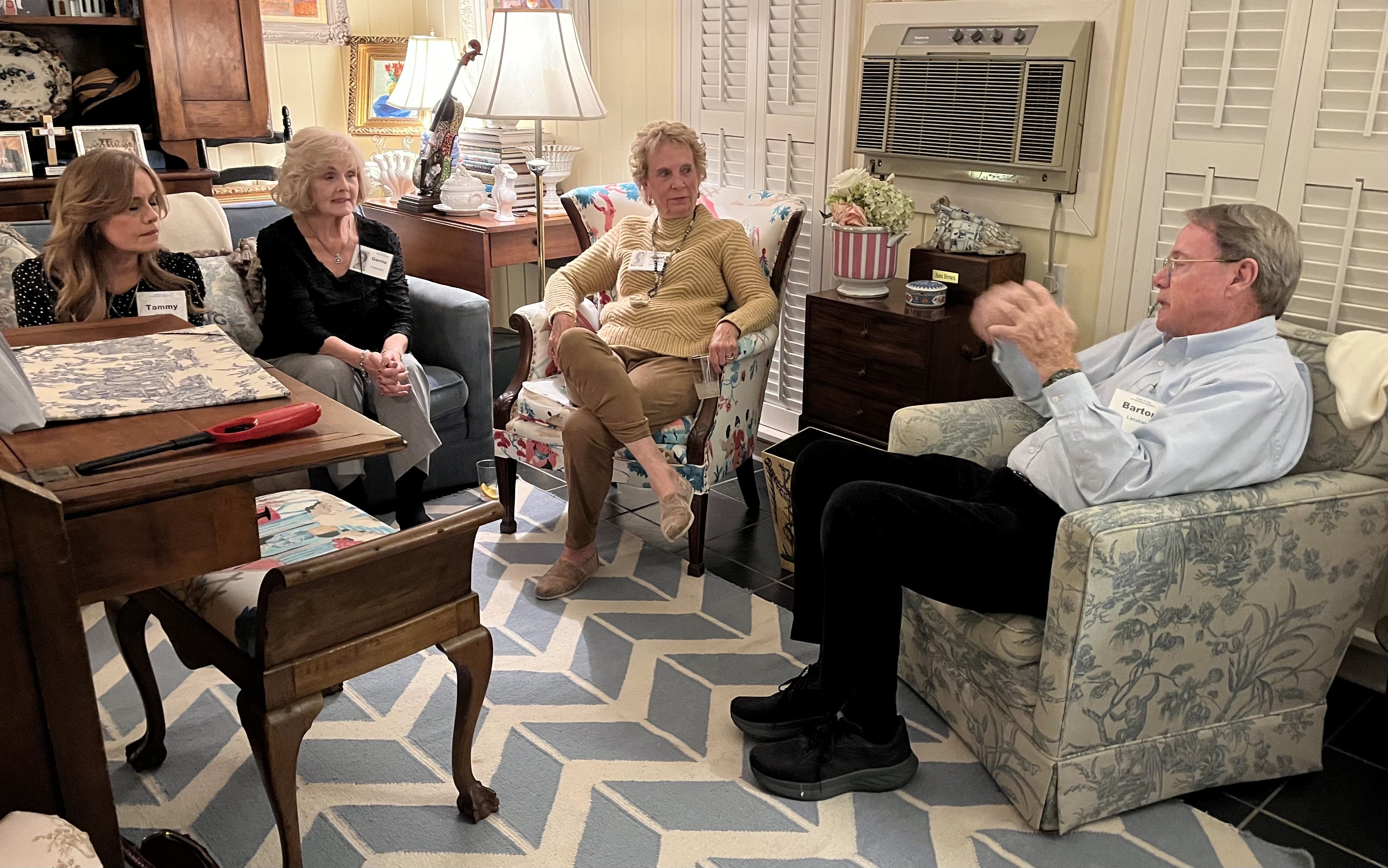 L-R: Tammy McGuire, Gerrie Parham, Angel Thompson LeMaistre, Barton Lanahan