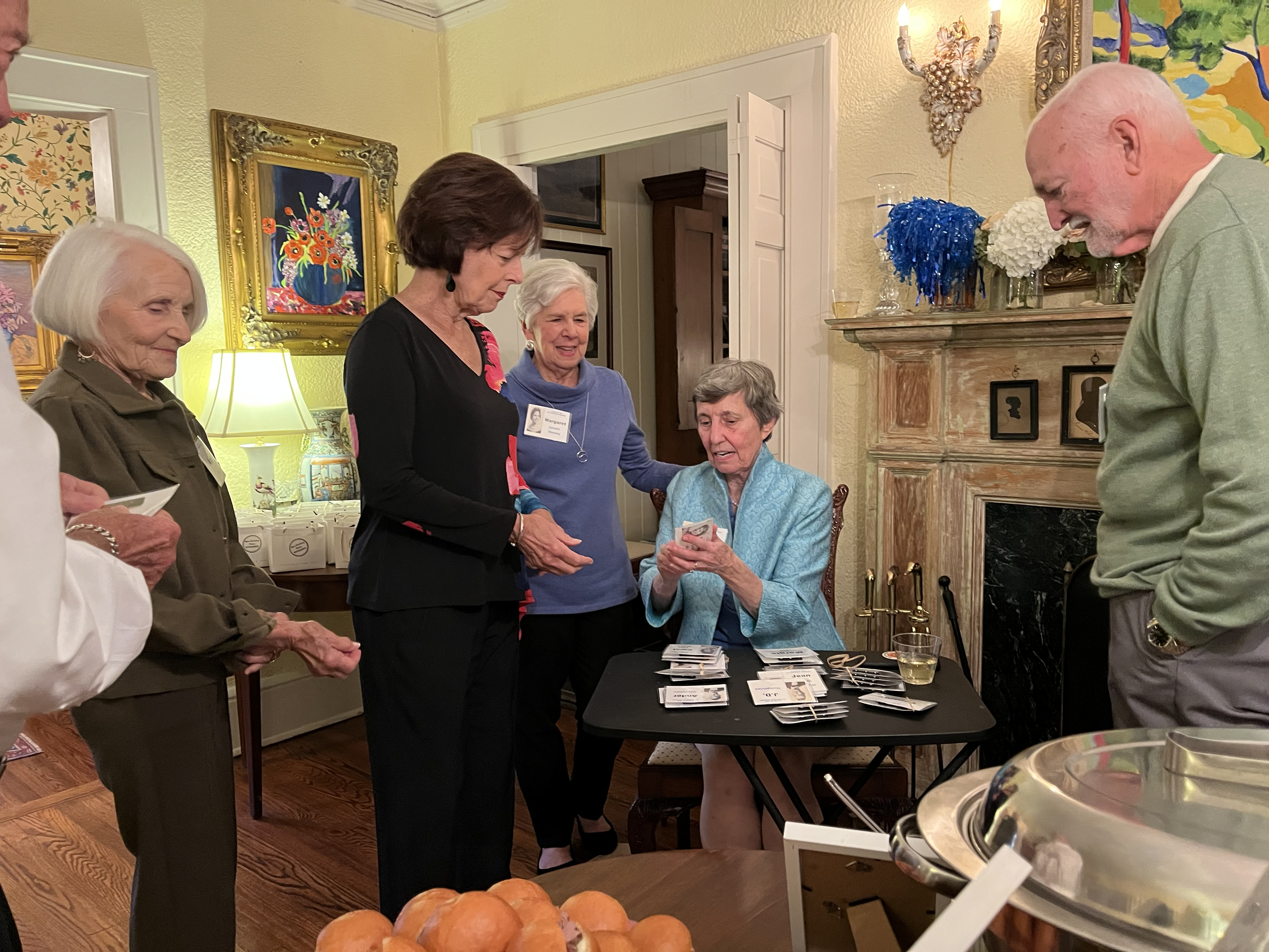 L-R: Ann Smith, Katharine Stephens Slemenda, Margaret DeHoff Stanley, Ann Wilson Cramer, Jay Smith