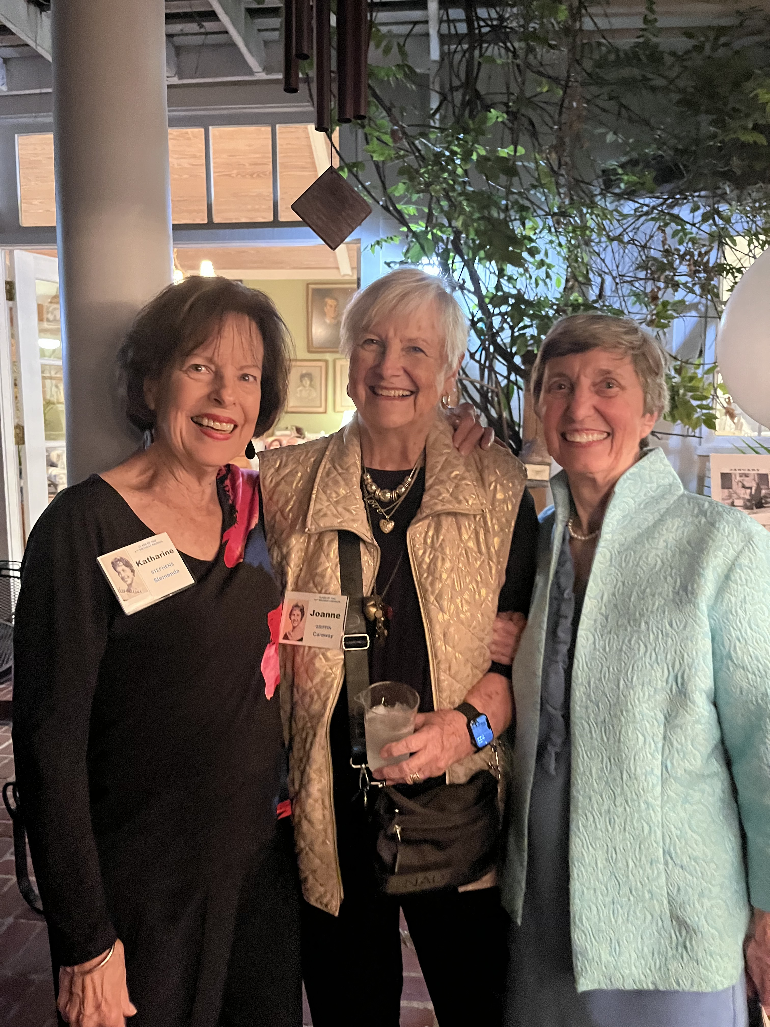 Katharine Stephens Slemenda, Joanne Griffin Caraway, Ann Wilson Cramer