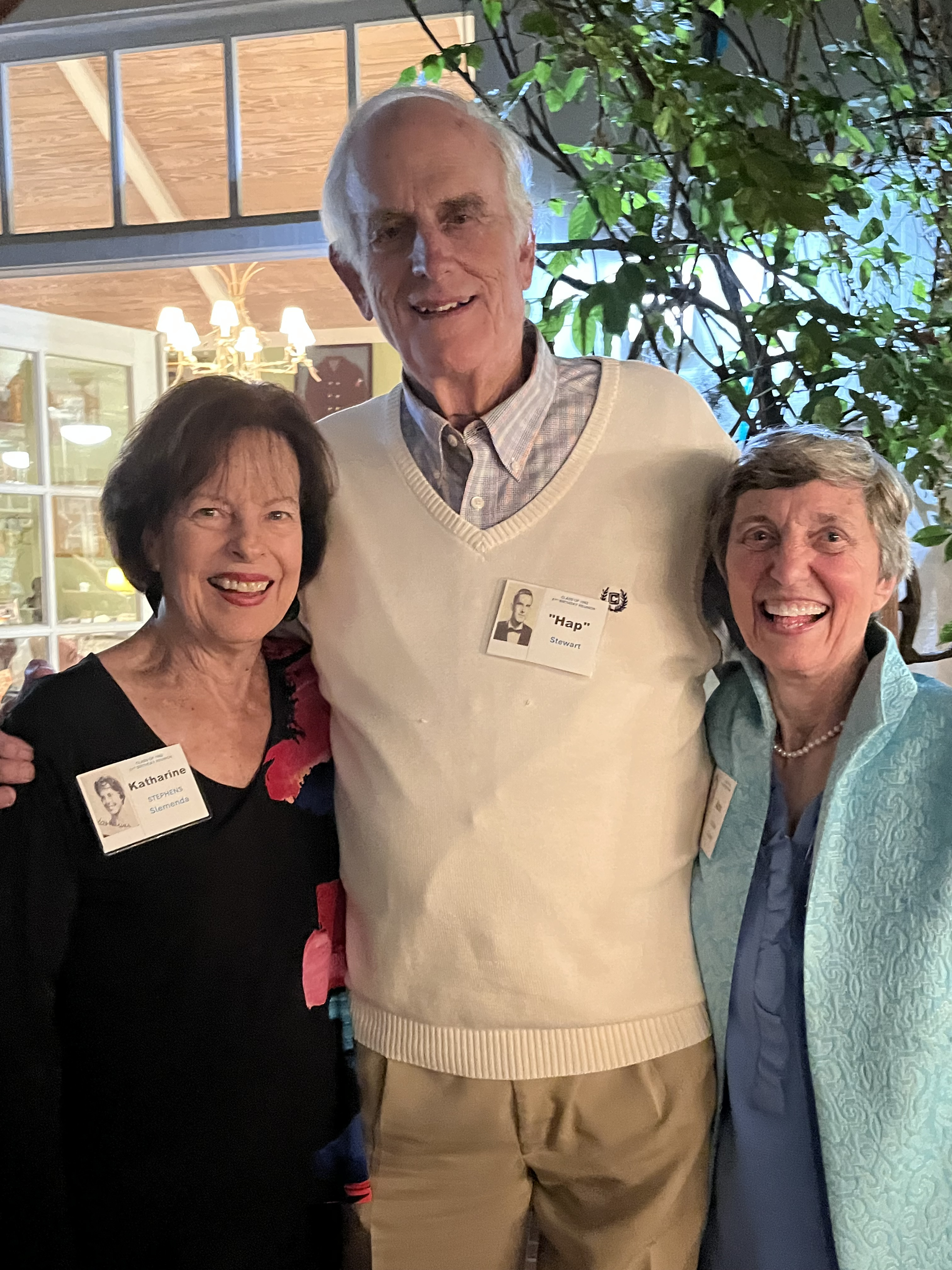 Katharine Stephens Slemenda, Hap Stewart, Ann Wilson Cramer