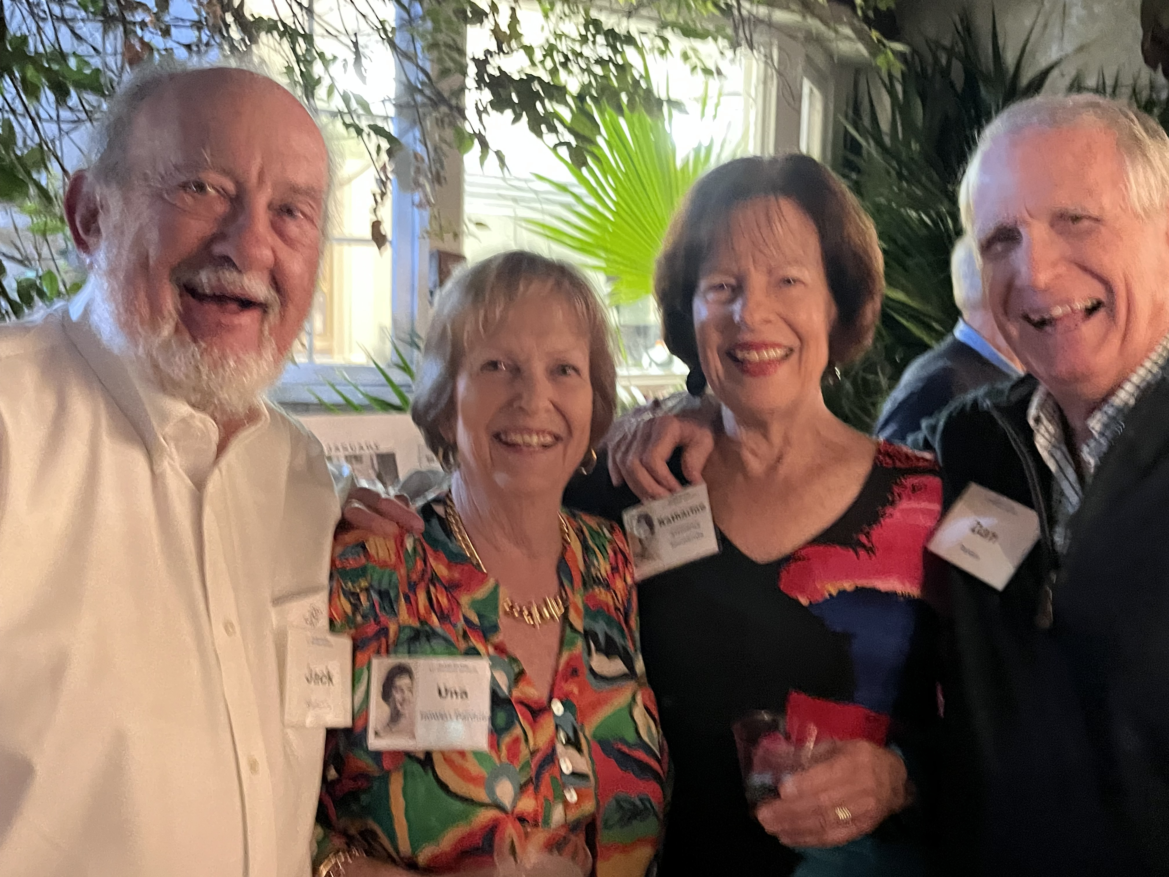 Jack Slemenda, Una Howell Pardue, Katharine Stephens Slemenda, Dan Pardue