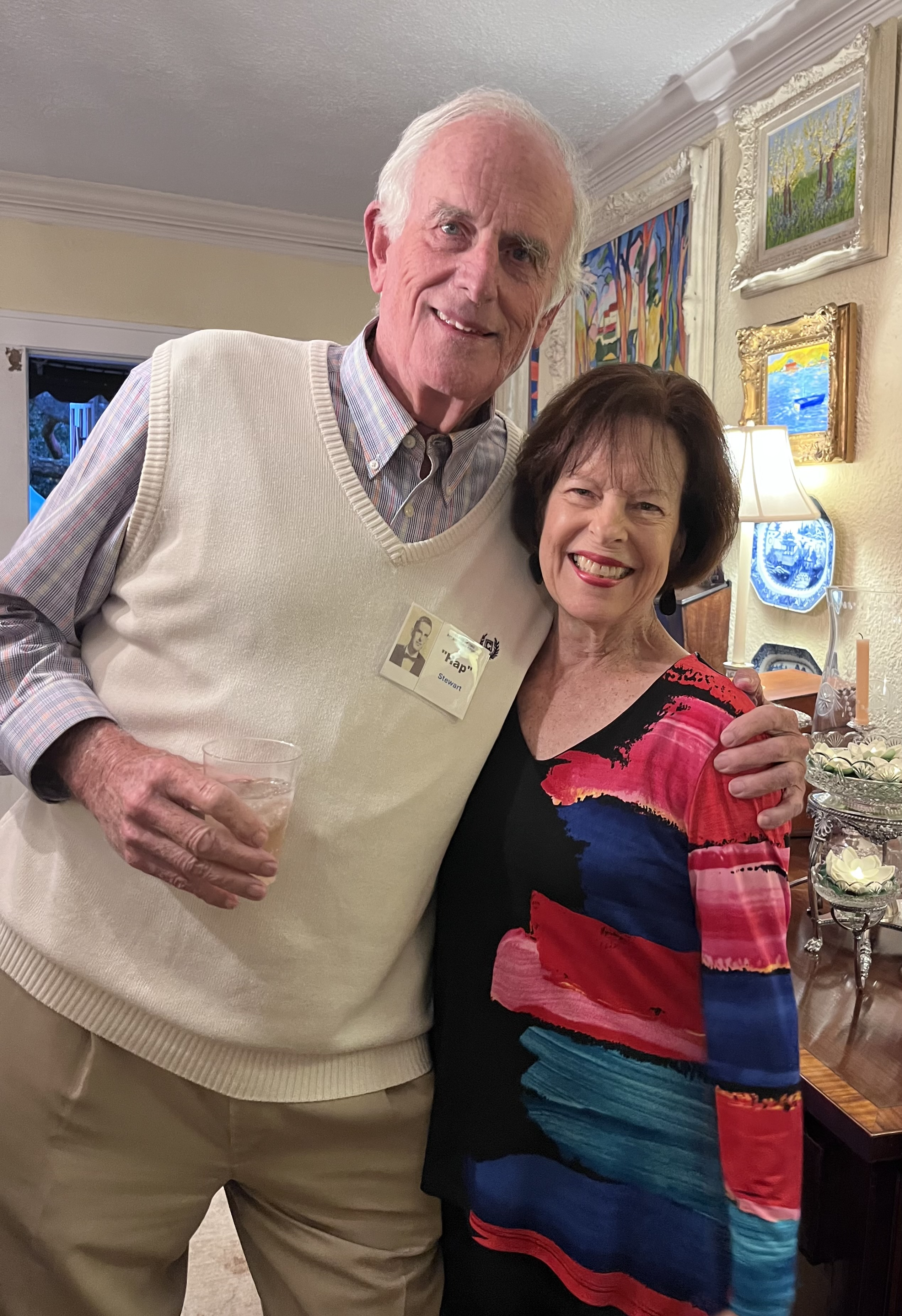 Hap Stewart, Katharine Stephens Slemenda