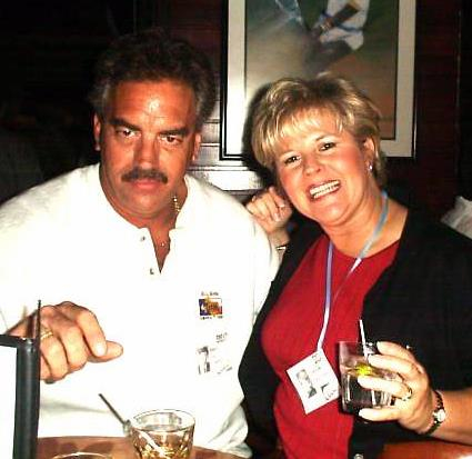 Marc Turner at the 30 year reunion with Debbie Rustrum Kroodsma